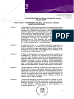 Estatuto Actualizado 2016 PDF