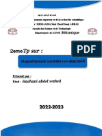 TP 2 Magnetoscopie PDF