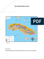 Weather Map of Cuba PDF