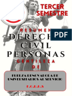 Resumen Derecho Civil Personas - FORUS 2023 PDF