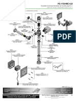 FC-110-WC-4.8: Flux Metro de Sensor Electr Nico de Corriente para W. C