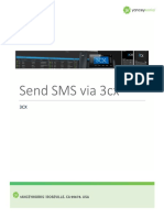 How To Send SMS Via 3cx