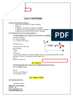 TP Physique Compte Rendu Force Centrifuge PDF