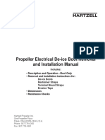 Propeller Electrical De-Ice Boot Removal and Installation Manual