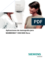 Aplicaciones de Mamografía para MAMMOMAT 1000-3000 Nova PDF