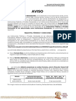 Aviso - Designacion - 2023 PARA SER INSTITUCIÓN EVALUADORA