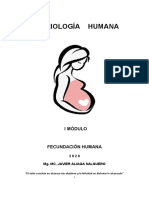Fecundación humana y embriología: anatomía y fisiología del aparato sexual