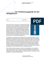 Faktenblatt Entkeimungslampen PDF