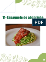 Para o Almoco Espaguete de Abobrinha PDF