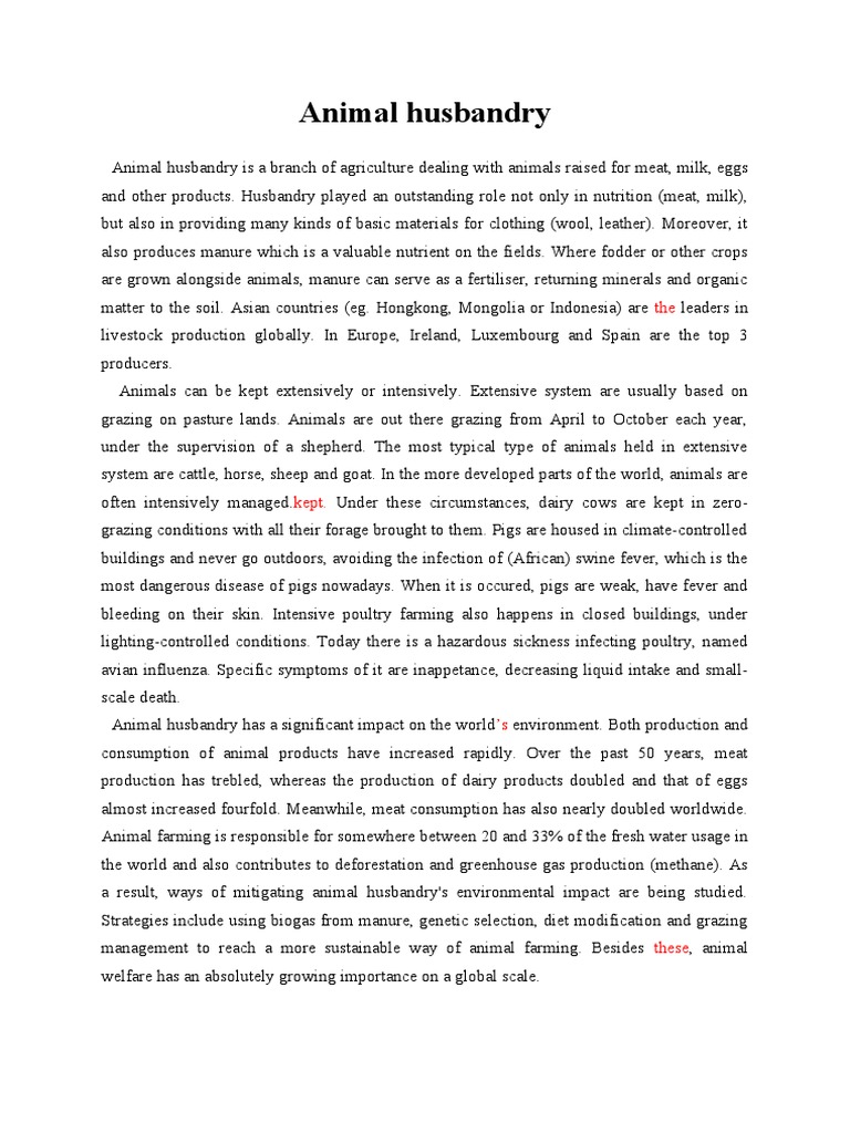 ESSENTIAL ANIMAL HUSBANDRY TEXTBOOK PDF DOWNLOAD visual data 6