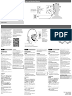 Stereo Headphones: Operating Instructions Mode D'emploi Manual de Instrucciones