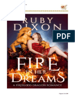 Fire in Her Dreams (Fireblood Dragon 9) - Ruby Dixon