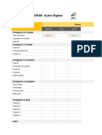 Planejamento de Mídias Sociais Simples