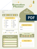 Daily Ramadan Planner PDF