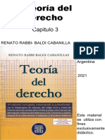 Teoría Del Derecho. Rabbi Baldi - Capítulo 3