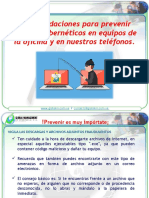 Recomendaciones Ciber Seguridad en GMV