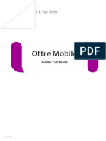 Grille Tarifaire PME - Offre Mobile - Inwi Solutions Entreprises - V290513 PDF