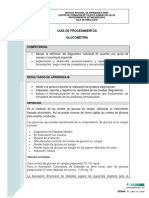 Guia de Procedimiento de Glucometria PDF