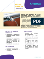 Brochure - Válvulas de Muestreo Micropresure