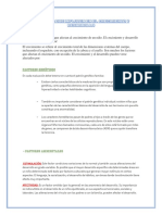 Factores Que Influyen en El Crecimiento y Desarrollo PDF