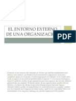 El Entorno Externo de Una Organización