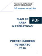 PLAN DE ESTUDIOS GENERAL DE MATEMATICA 2019