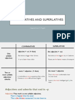 U2 - JITT Comparatives and Superlatives - With Exercise