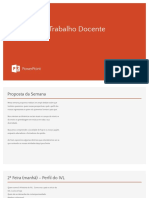 Semana de Trabalho Docente