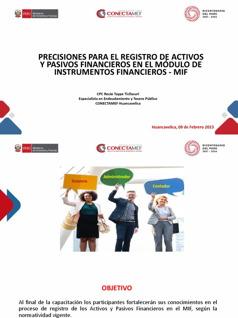 Registro de Activos en el Módulo MIF | PDF | Contabilidad