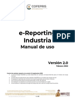Manual e-Reporting Industria