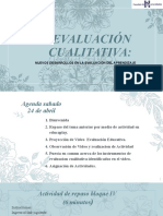 Evaluación Cualitativa