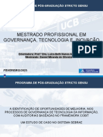 Oportunidades de melhoria na governança de TI do Sebrae