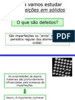 Defeitos