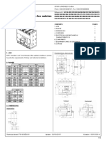 DPX3 1600 Thermal Magnetic Circuit Breaker Technical Spec Sheet