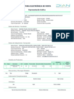 Factura electrónica venta cortadora