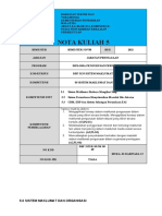 Nota Kuliah 5: 5.0 Sistem Maklumat Dan Organisasi