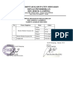 Jadwal Kegiatan Keagamaan Mingguan