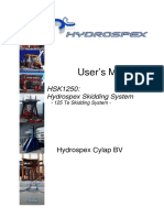 Hydrospex - Manual - HSK1250 ENG