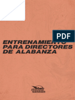 Entrenamiento Directores de Alabanza - INFO