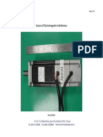 2009-01-10 - Source of Electromagnetic Interference - Servo Motor