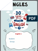 Actividades Ingles Semestre 1, Periodo 1 PDF