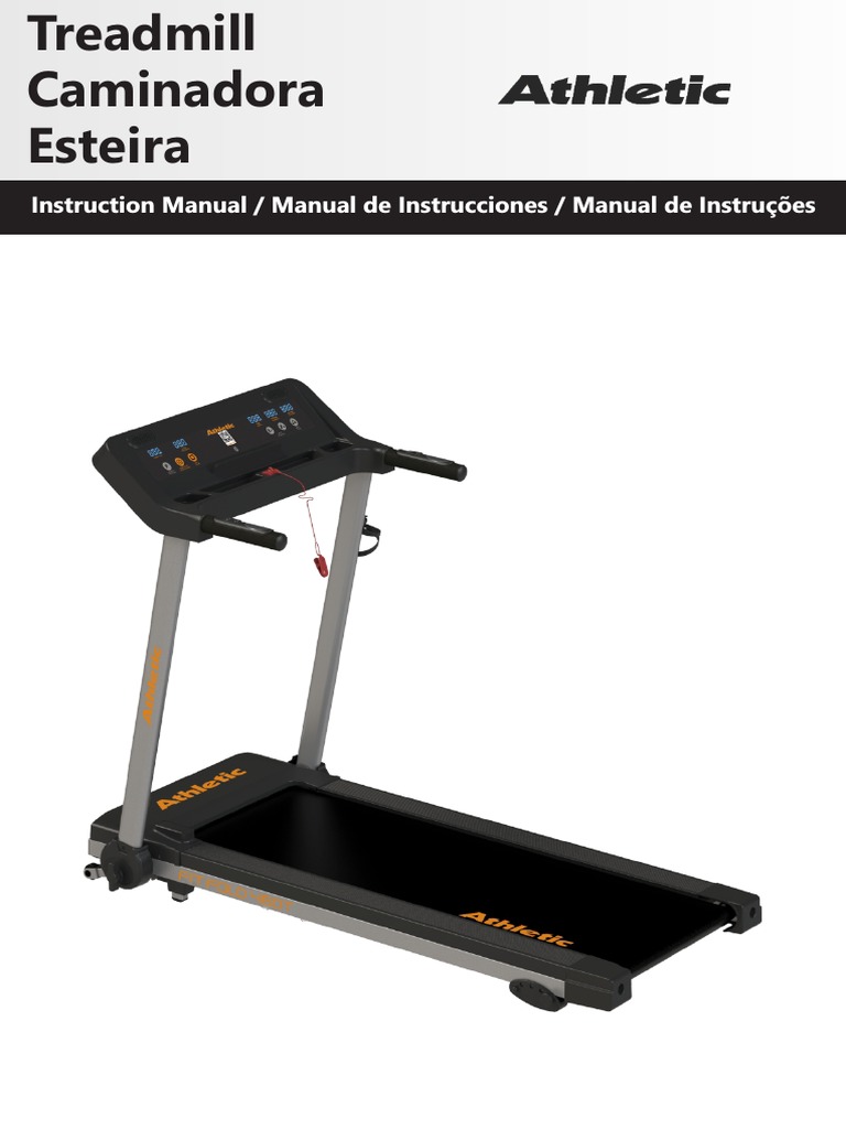 Esteira Athletic Advanced 460T | PDF | Ciências Físicas | Engenharia de ...