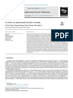 A Review On Mixed Mode Fracture of Metals