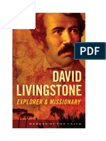 David Livingstone Explorateur Et Missionnaire - Sam Wellman