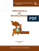 Protocolo Bioseguridad