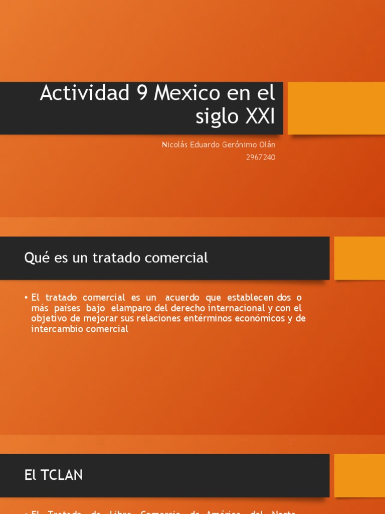 Actividad 9 Mexico en El Siglo XXI PDF