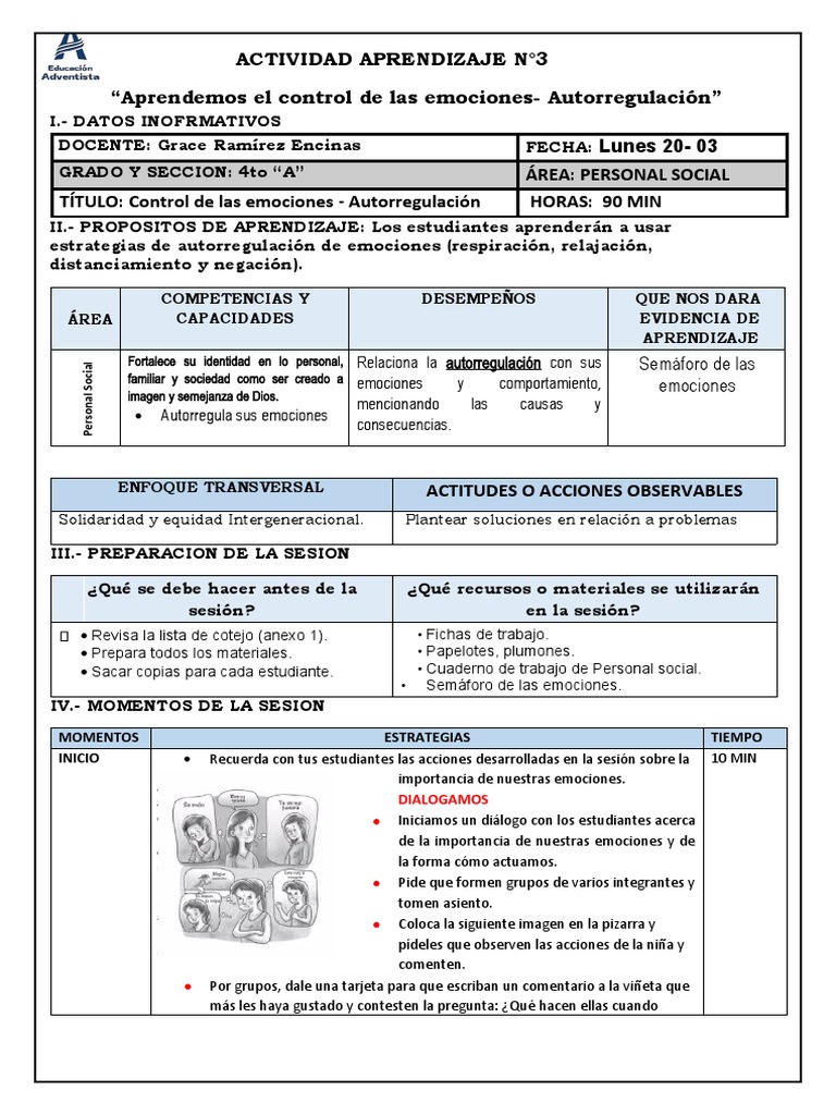 Control de emociones en niños | PDF | Las emociones | Ira