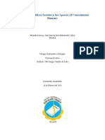 Principales Cientificos Sociales y Sus Aportes Al Conocimiento Humano PDF