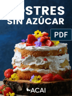 Ebook Postres Sin Azúcar PDF