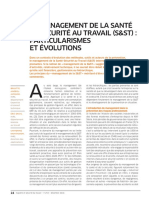 ManagementdelaSSTparticularismesetvolutions PDF